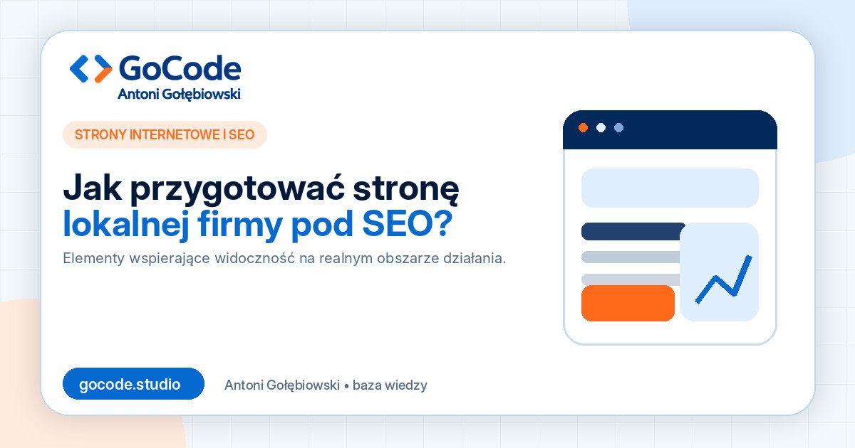 Jak przygotować stronę lokalnej firmy pod SEO?